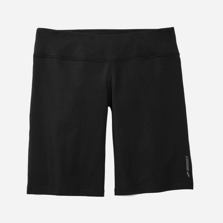 Brooks Venture Bermuda NZ - Women's Running Shorts - Black (21764-CDYW)